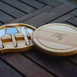 Clearance Kirklands Home Tampa Bay Buccaneers Cheese Board and Tool Set Tan