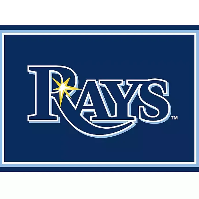 Kirklands Home Tampa Bay Devil Rays Spirit Rug, 3x4 Blue