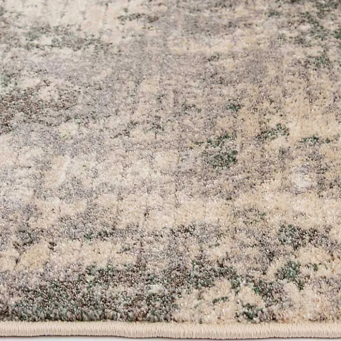 Hot Kirklands Home and Black Abstract Livs Area Rug, 5x7 Tan