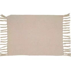 Clearance Kirklands Home Tan and Black Chevron Cotton Placemats, Set of 4
