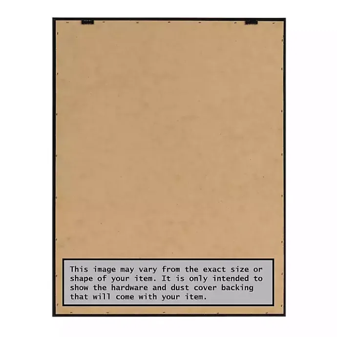 Kirklands Home Tan and Black Wash Laundry Framed Wall Plaque
