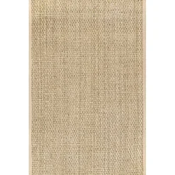 Online Kirklands Home Checker Weave Seagrass Area Rug, 5x8 Tan