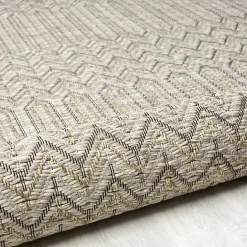 Hot Kirklands Home Chevron Indoor/Outdoor Area Rug, 7x9 Tan