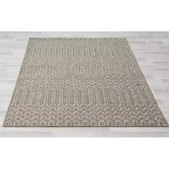 Hot Kirklands Home Chevron Indoor/Outdoor Area Rug, 7x9 Tan