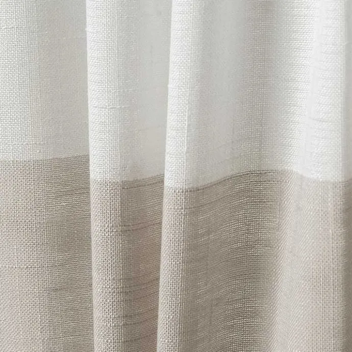 Best Kirklands Home Tan Deena Curtain Panel Set, 84 in.