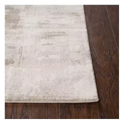 Clearance Kirklands Home Tan Edward Abstract Area Rug, 5x7