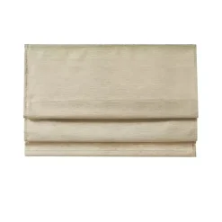 Outlet Kirklands Home Faux Silk Room Darkening Roman Shade, 31 in. Tan