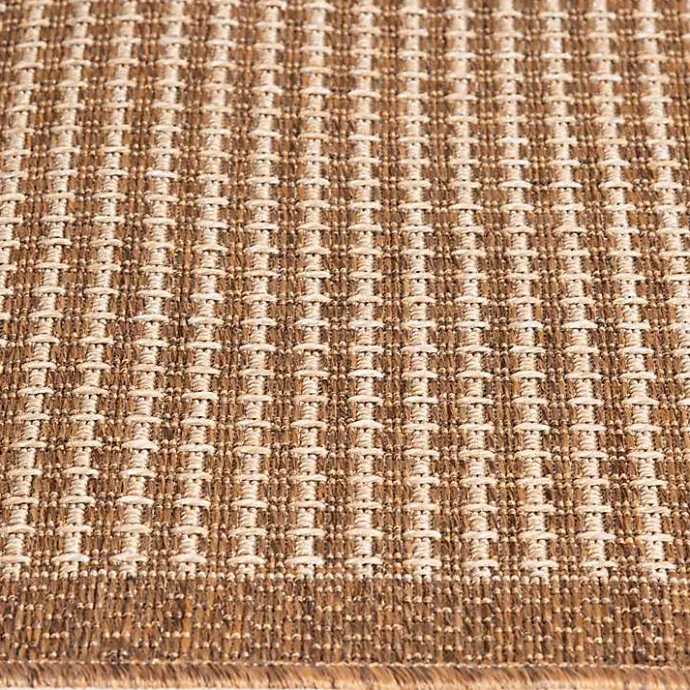 Sale Kirklands Home Gather Indoor/Outdoor Area Rug, 5x7 Tan