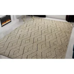 Online Kirklands Home Modern Chevron Area Rug, 5x7 Tan