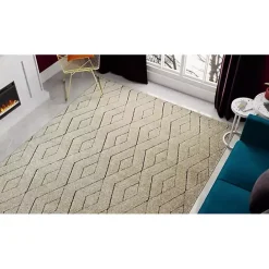 Online Kirklands Home Modern Chevron Area Rug, 5x7 Tan