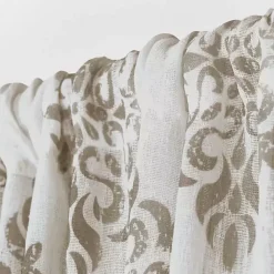 New Kirklands Home Nagano Linen Curtain Panel Set, 96 in. Tan