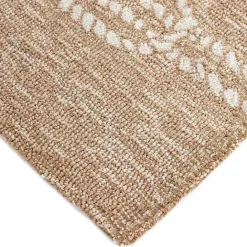 Best Kirklands Home Nautical Rope Indoor/Outdoor Area Rug, 2x3 Tan