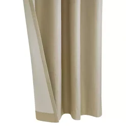 Discount Kirklands Home Newberry Blackout Curtain Panel, 84 in. Tan