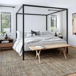 Kirklands Home Nona Emily Henderson x RugsUSA Area Rug, 3x5 Tan