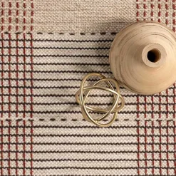 Discount Kirklands Home Plaid Emily Henderson x RugsUSA Area Rug, 8x10 Tan