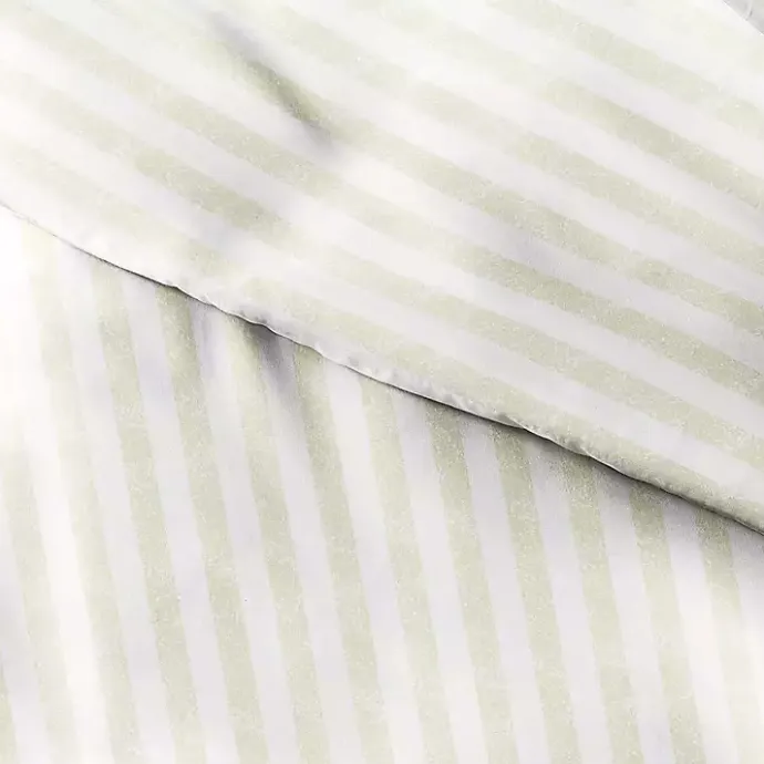 Outlet Kirklands Home Tan Rugged Stripe 2-pc. Twin Duvet Cover Set