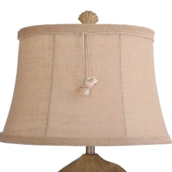 Kirklands Home Sand Dollar Table Lamp Tan
