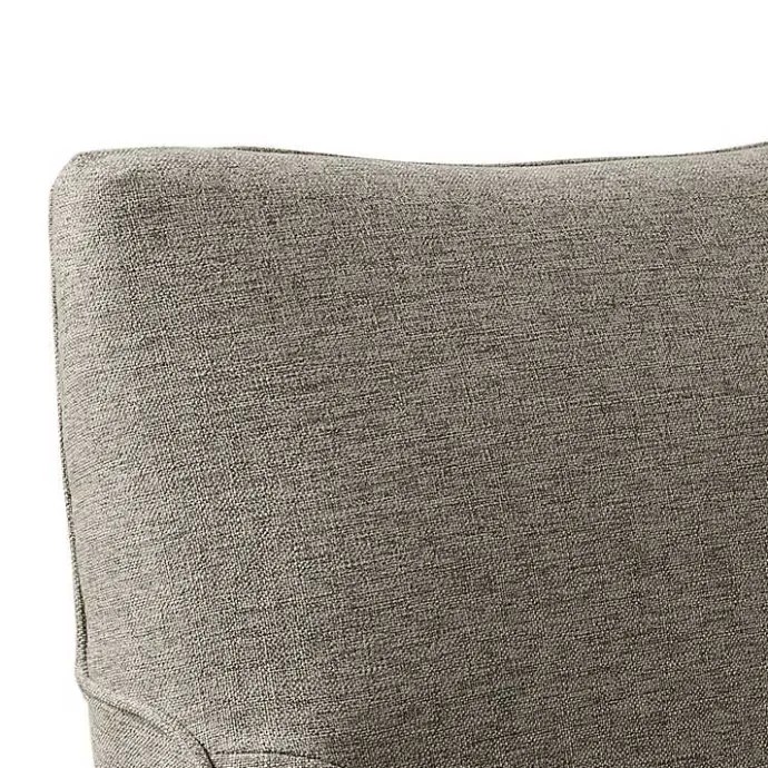 Sale Kirklands Home Skirted Swivel Martha Stewart Accent Chair Tan