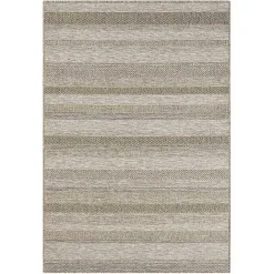 Outlet Kirklands Home Striped Indoor/Outdoor Area Rug, 5x7 Tan