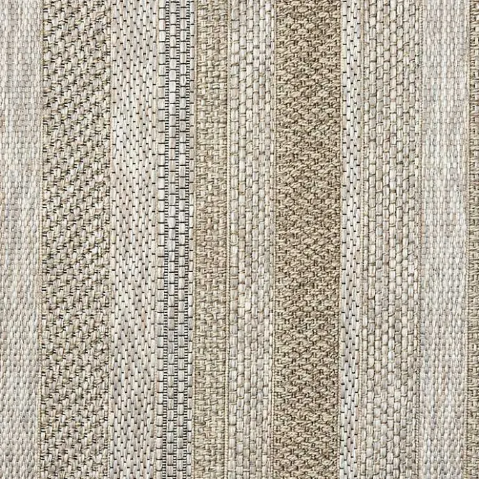 Outlet Kirklands Home Striped Indoor/Outdoor Area Rug, 5x7 Tan