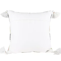 Outlet Kirklands Home Tan Textured Stripes Outdoor Throw Pillow