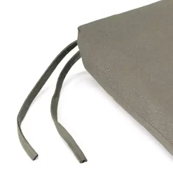 Online Kirklands Home Taupe French Edge Outdoor Chair Cushions, Set of 2 Gray