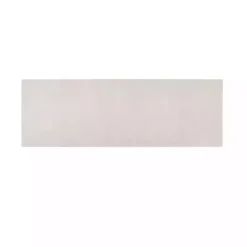 Kirklands Home Taupe High Pile Marshmallow Bath Mat, 70 in. Ivory