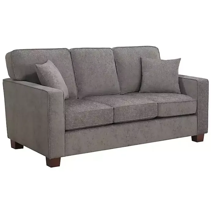 Best Kirklands Home Taupe Rutledge Sofa Gray