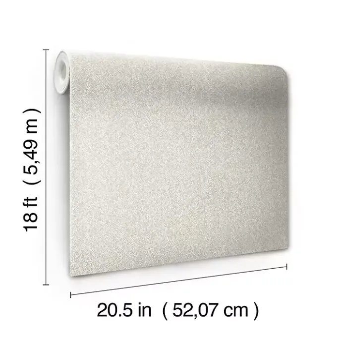 Clearance Kirklands Home Taupe Textured Cross Woven Peel & Stick Wallpaper Gray