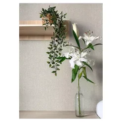 Clearance Kirklands Home Taupe Textured Cross Woven Peel & Stick Wallpaper Gray