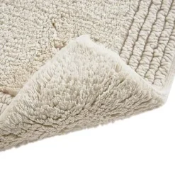 Hot Kirklands Home Taupe Tufted Reversible Cotton Bath Mat, 34 in. Tan