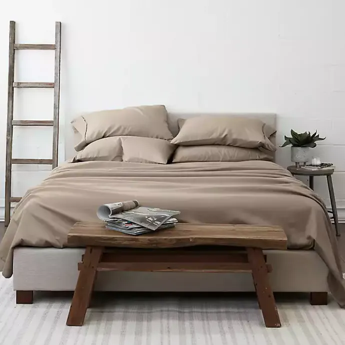 New Kirklands Home Taupe Ultra Soft 6-pc. California King Sheet Set Tan
