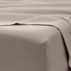 Clearance Kirklands Home Taupe Ultra Soft 6-pc. Queen Sheet Set Tan