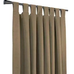 Online Kirklands Home Taupe Ventura Blackout Curtain Panel, 95 in. Tan