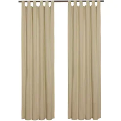 Best Kirklands Home Taupe Weathermate Blackout Curtain Panel, 54 in. Tan