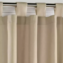 Discount Kirklands Home Taupe Weathermate Blackout Curtain Panel, 95 in. Tan