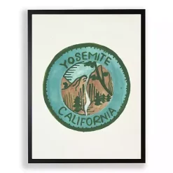 Kirklands Home Teal Yosemite Framed Art Print