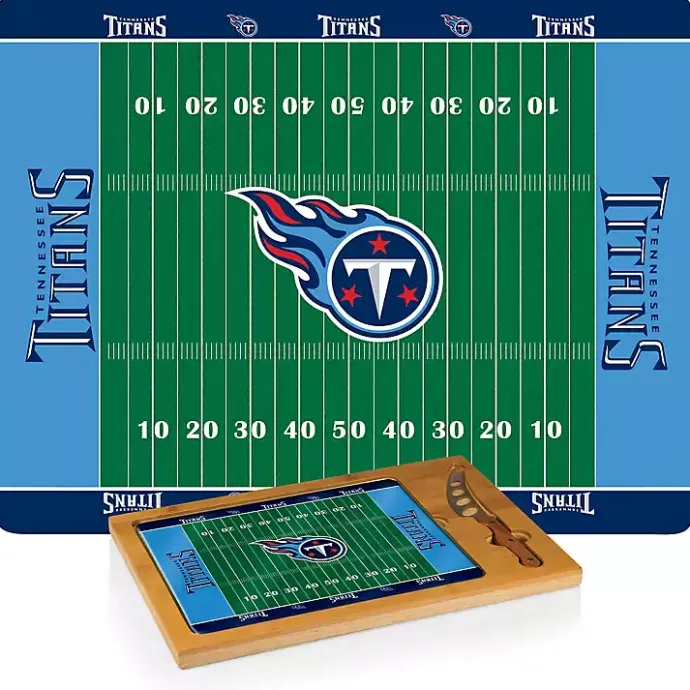 Outlet Kirklands Home Tennessee Titans Cutting Board & Knife Set