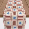 Clearance Kirklands Home 4th of July Stars & Stripes Table Runner, 72 in.