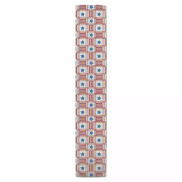 Clearance Kirklands Home 4th of July Stars & Stripes Table Runner, 72 in.