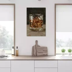 Outlet Kirklands Home The Hard Stuff Canvas Art Print