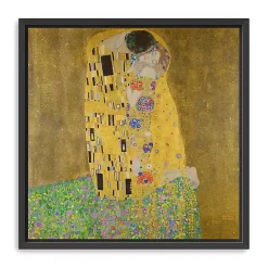 Outlet Kirklands Home The Kiss Framed Canvas Art Print, 30x30 in.