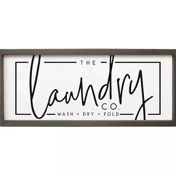 Discount Kirklands Home The Laundry Co. Wall Plaque