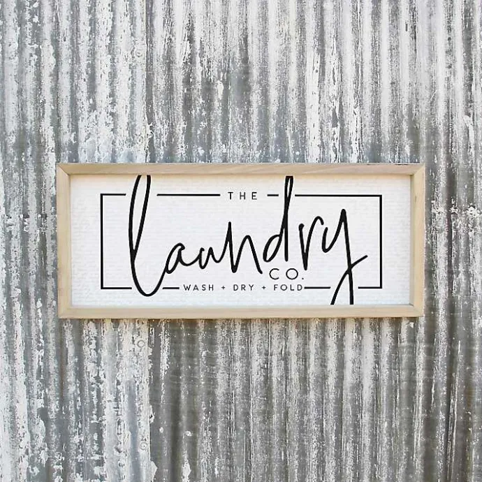 Discount Kirklands Home The Laundry Co. Wall Plaque