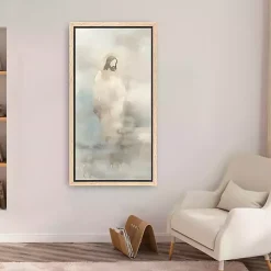 New Kirklands Home The Very Thought of Thee Framed Canvas Art Print Multi