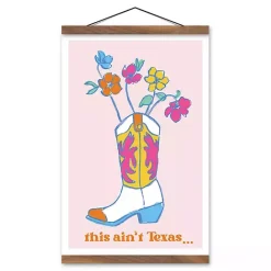 Hot Kirklands Home This Ain't Texas Cowboy Boot Hanging Wall Sign