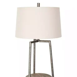 Online Kirklands Home 3-Tier Shelf Floor Lamp White