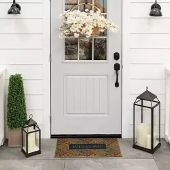 Kirklands Home Tile Garden Welcome Doormat