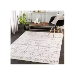 Clearance Kirklands Home Toasted Brown Abstract Diamond Area Rug, 7x10