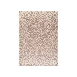 Kirklands Home Toasted Brown Cheetah Print Area Rug, 7x10